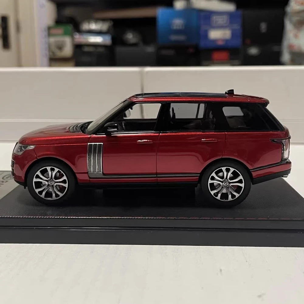 [LCD] 1:43 Land Rover 2017 Range Rover Autobiography Red Model Car Die-Cast