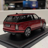 [LCD] 1:43 Land Rover 2017 Range Rover Autobiography Red Model Car Die-Cast