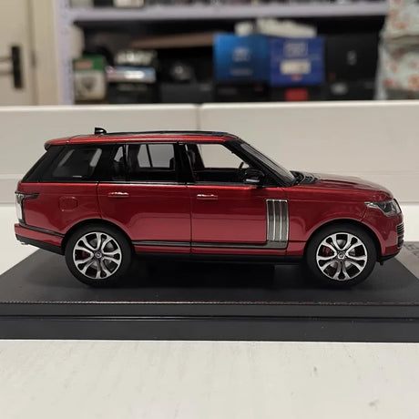 [LCD] 1:43 Land Rover 2017 Range Rover Autobiography punainen pienoismalli Die-Cast