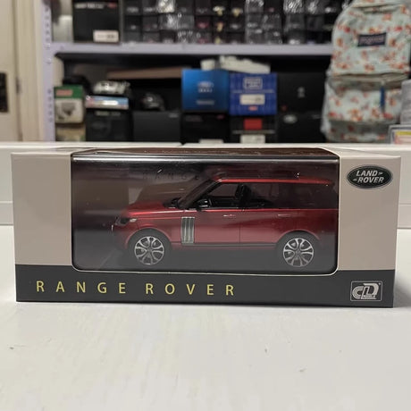 [LCD] 1:43 Land Rover 2017 Range Rover Autobiography punainen pienoismalli Die-Cast