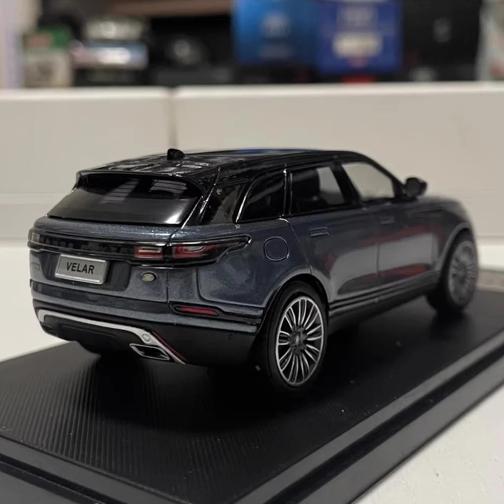 [LCD] 1:43 Land Rover 2017 Range Rover Velar Blue Model Car Die-Cast
