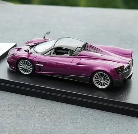 [LCD] 1:43 Pagani 2017 Huayra Roadster Purple Model Car Die-Cast
