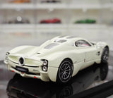 [LCD] 1:43 Pagani 2023 Utopia White Model Car Die-Cast