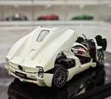 [LCD] 1:43 Pagani 2023 Utopia White Model Car Die-Cast