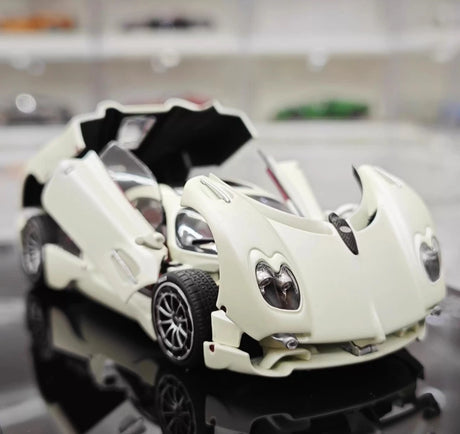 [LCD] 1:43 Pagani 2023 Utopia White Model Car Die-Cast