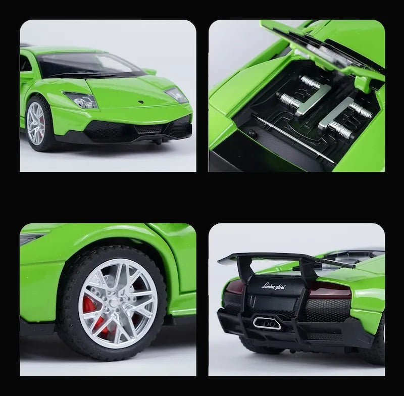 1:32 Lamborghini 2009 Murciélago LP670–4 Die Cast Model Car