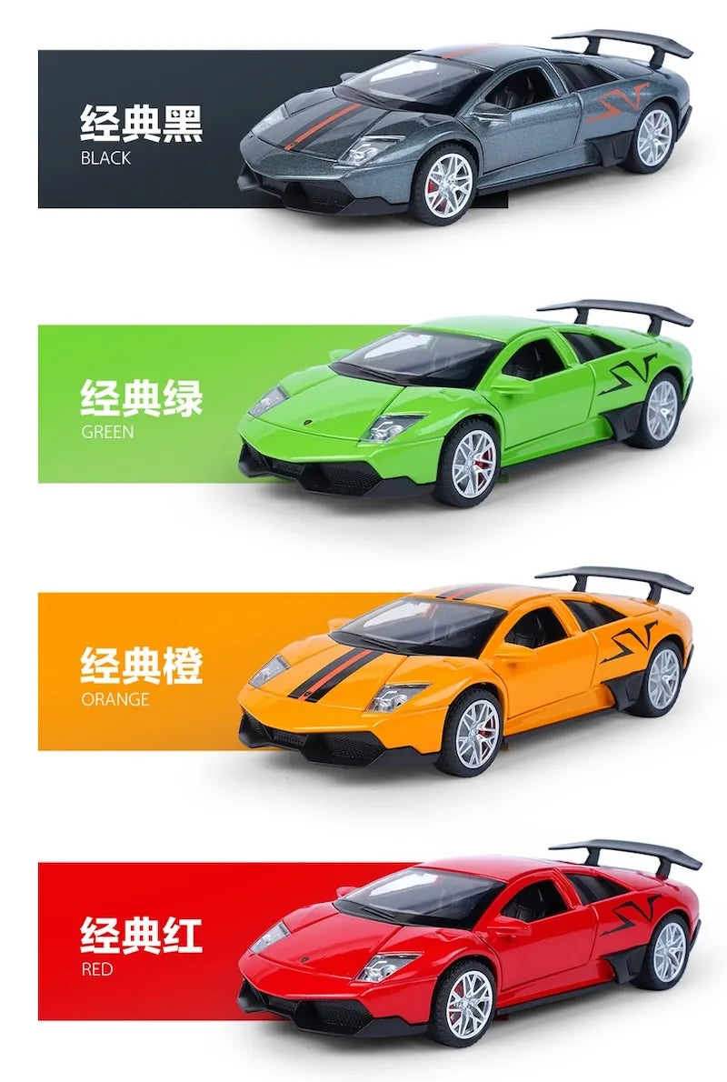 1:32 Lamborghini 2009 Murciélago LP670–4 Die Cast Model Car