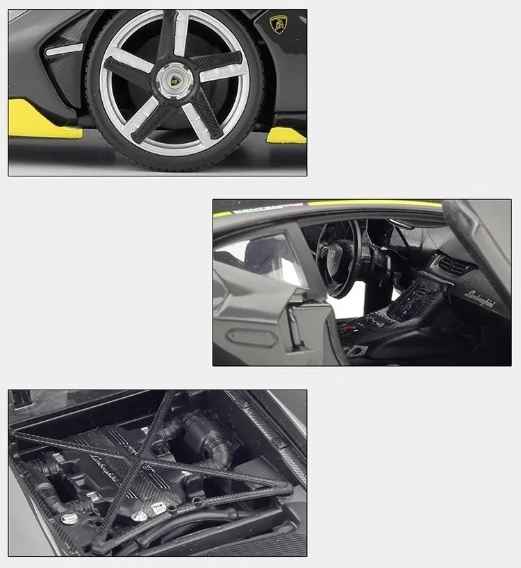 1:18 Lamborghini 2017 Centenario LP770-4 Die Cast Model Car