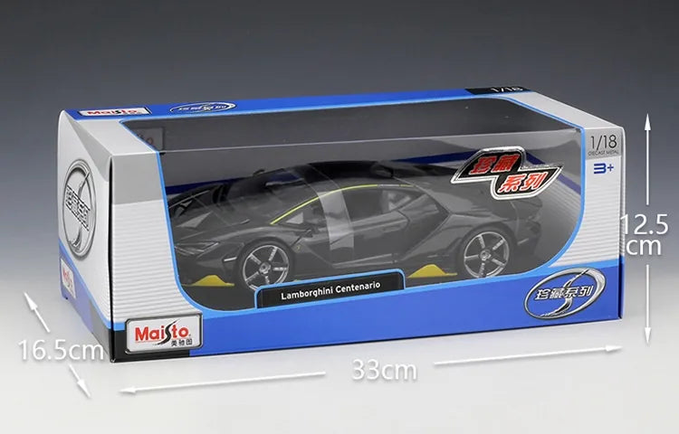 1:18 Lamborghini 2017 Centenario LP770-4 Die Cast Model Car