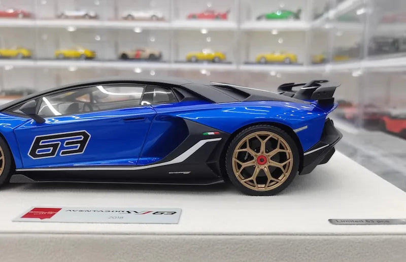1:18 Lamborghini 2018 Aventador SVJ 63 Die Cast Model Car