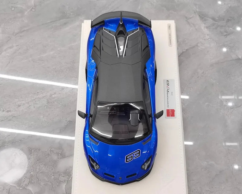 1:18 Lamborghini 2018 Aventador SVJ 63 Die Cast Model Car