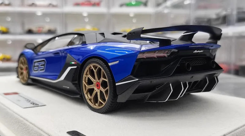 1:18 Lamborghini 2018 Aventador SVJ 63 Die Cast Model Car