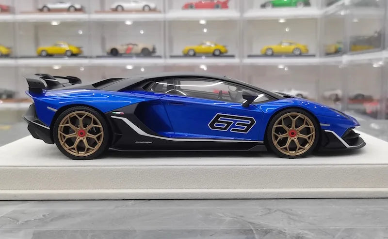 1:18 Lamborghini 2018 Aventador SVJ 63 Die Cast Model Car