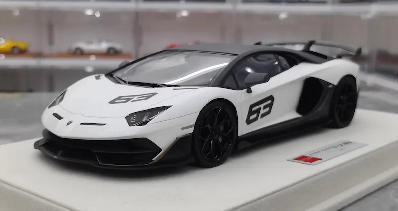 1:18 Lamborghini 2018 Aventador SVJ 63 Die Cast Model Car