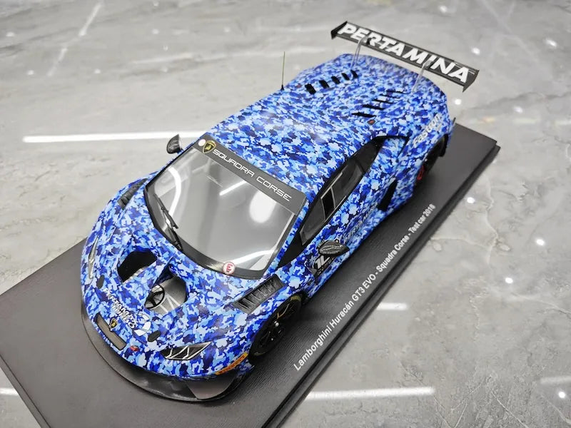 1:18 Lamborghini 2018 Huracan Super Trofeo Evo Die Cast Model Car