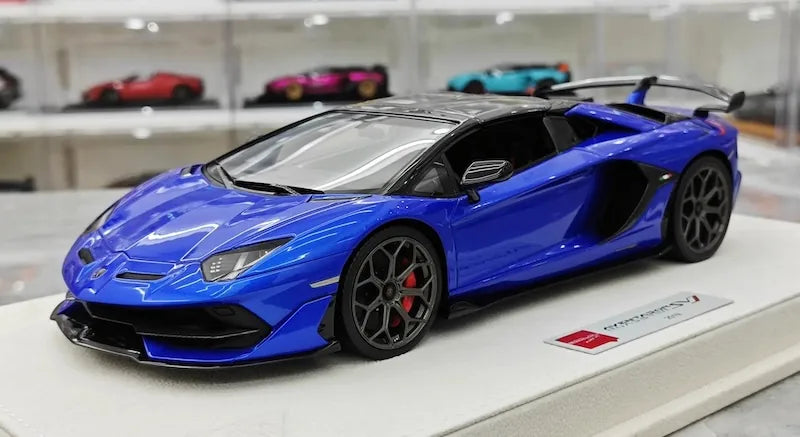 1:18 Lamborghini 2019 Aventador SVJ Roadster Die Cast Model Car