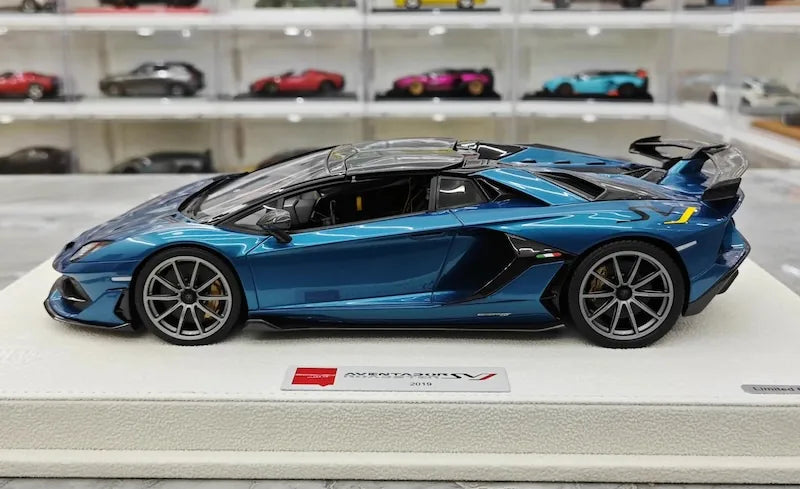 1:18 Lamborghini 2019 Aventador SVJ Roadster Die Cast Model Car