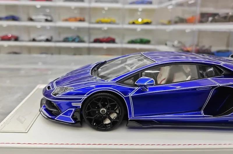 1:18 Lamborghini 2020 Aventador SVJ Die Cast Model Car