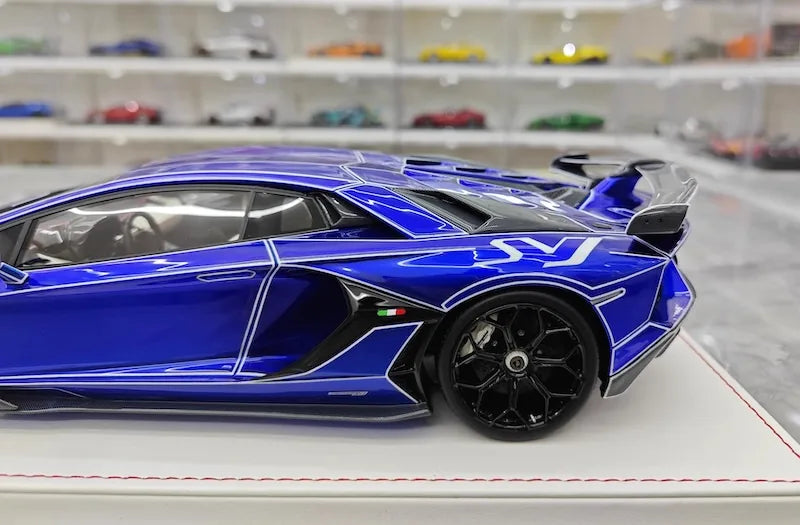 1:18 Lamborghini 2020 Aventador SVJ Die Cast Model Car