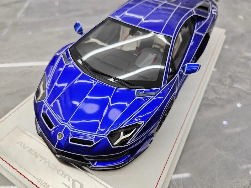 1:18 Lamborghini 2020 Aventador SVJ Die Cast Model Car