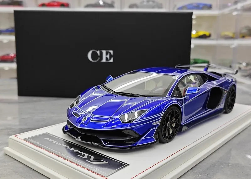 1:18 Lamborghini 2020 Aventador SVJ Die Cast Model Car