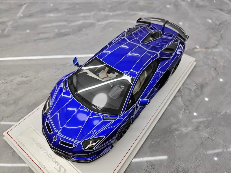 1:18 Lamborghini 2020 Aventador SVJ Die Cast Model Car
