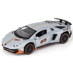 1:32 Lamborghini 2022 Aventador LP780-4 SVJ Die Cast Model Car