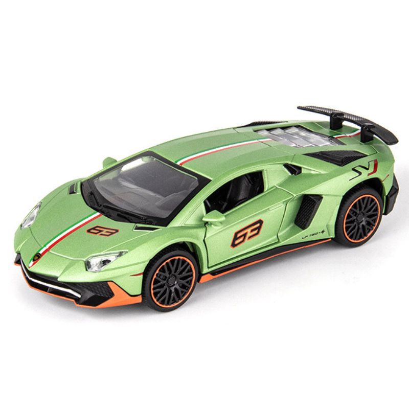 1:32 Lamborghini 2022 Aventador LP780-4 SVJ Die Cast Model Car