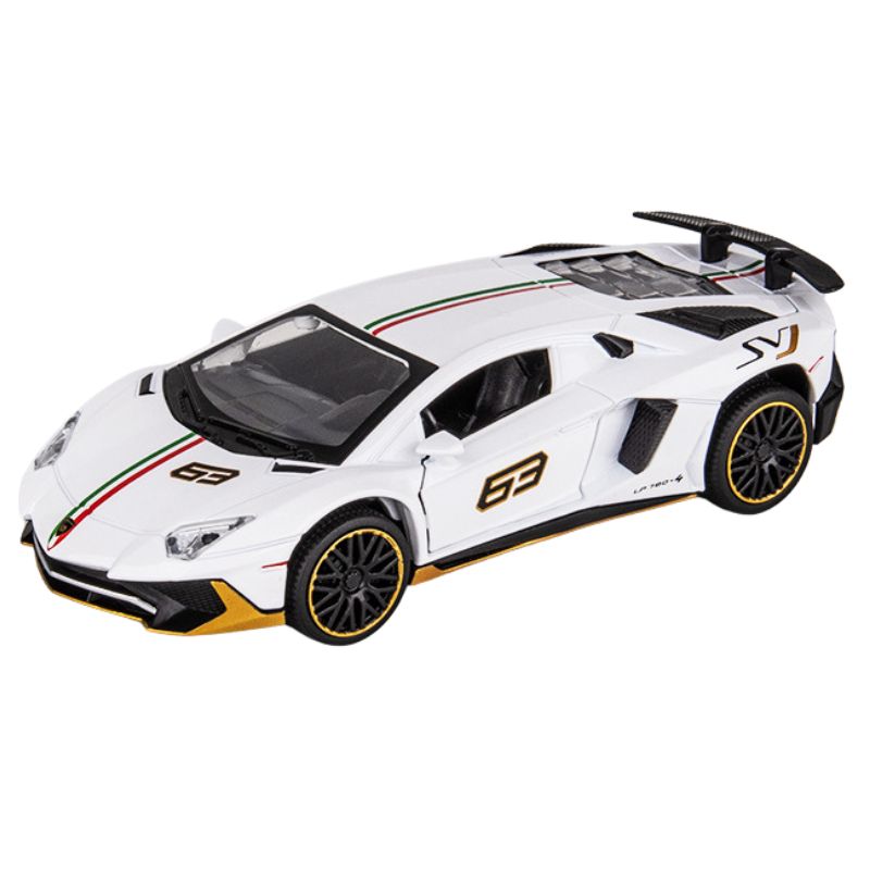 1:32 Lamborghini 2022 Aventador LP780-4 SVJ Die Cast Model Car