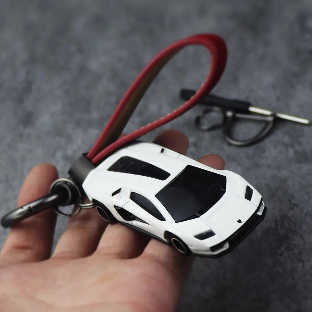 Lamborghini Countach LPI 800-4 Keychain 1:64 Model Car Keychain