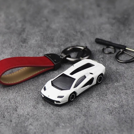 Lamborghini Countach LPI 800-4 Keychain 1:64 Model Car Keychain