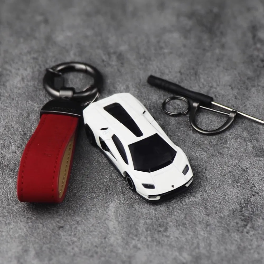 Lamborghini Countach LPI 800-4 Keychain 1:64 Model Car Keychain