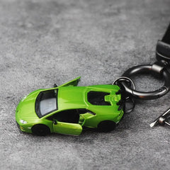 Lamborghini Huracan vihreä Keychain 1:64 pienoismalli Keychain