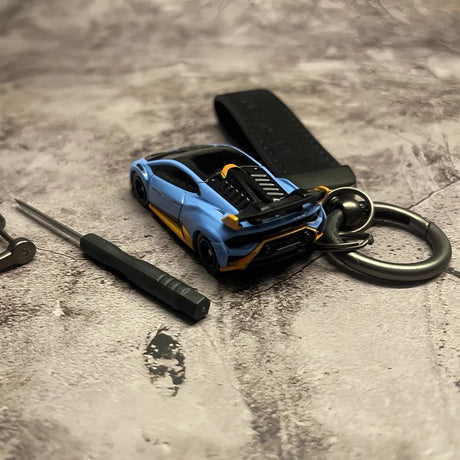 Lamborghini Huracan STO Keychains 1:64 Model Car Keychain