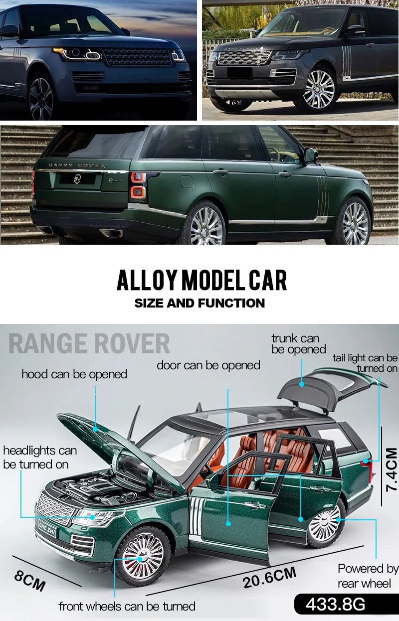 1:24 Land Rover 2012 Range Rover Die Cast Model Car