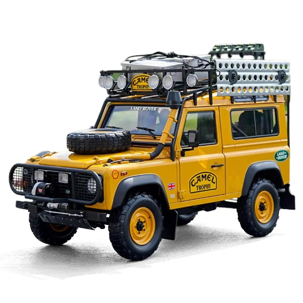1:18 Land Rover Defender 110 Camel Trophy Die Cast Model Car
