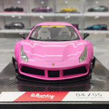[Liberty Walk] 1:18 Ferrari 2018 488 LBWK Pink Model Car Resin