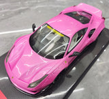 [Liberty Walk] 1:18 Ferrari 2018 488 LBWK Pink Model Car Resin