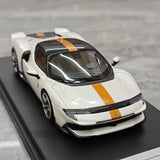 쿠페 비앙코 이탈리아 1:43 룩 스마트Ferrari 2025 849 Testarossa – 수집용 레진 모델 레진
