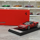 Look Smart Ferrari 2025 849 Testarossa Coupe Rosso Corsa 1:43 – Resina Modelo de Resina de Coleção