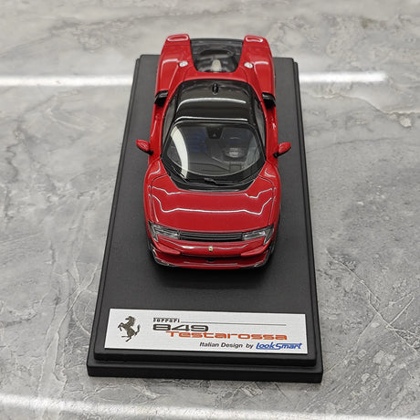 Look Smart Ferrari 2025 849 Testarossa Coupe Rosso Corsa 1:43 – keräilyhartsimalli hartsi