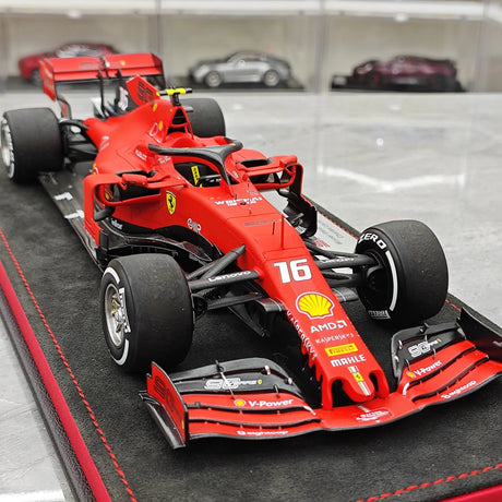 1:18 Ferrari 2019 SF90 #16 italienischer GP Monza Charles Leclerc F1 Harzmodellauto von Look Smart – Ansicht 10