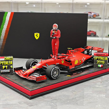 1:18 Ferrari 2019 SF90 #16 italienischer GP Monza Charles Leclerc F1 Resin-Modell von Look Smart – Ansicht 14