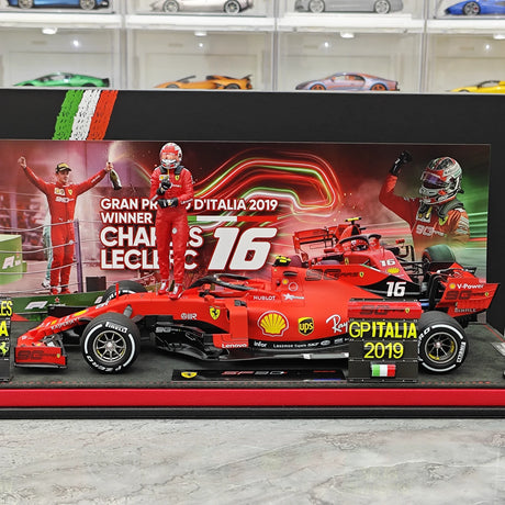 1:18 Ferrari 2019 SF90 #16 italienischer GP Monza Charles Leclerc F1 Harzmodell von Look Smart – Ansicht 15