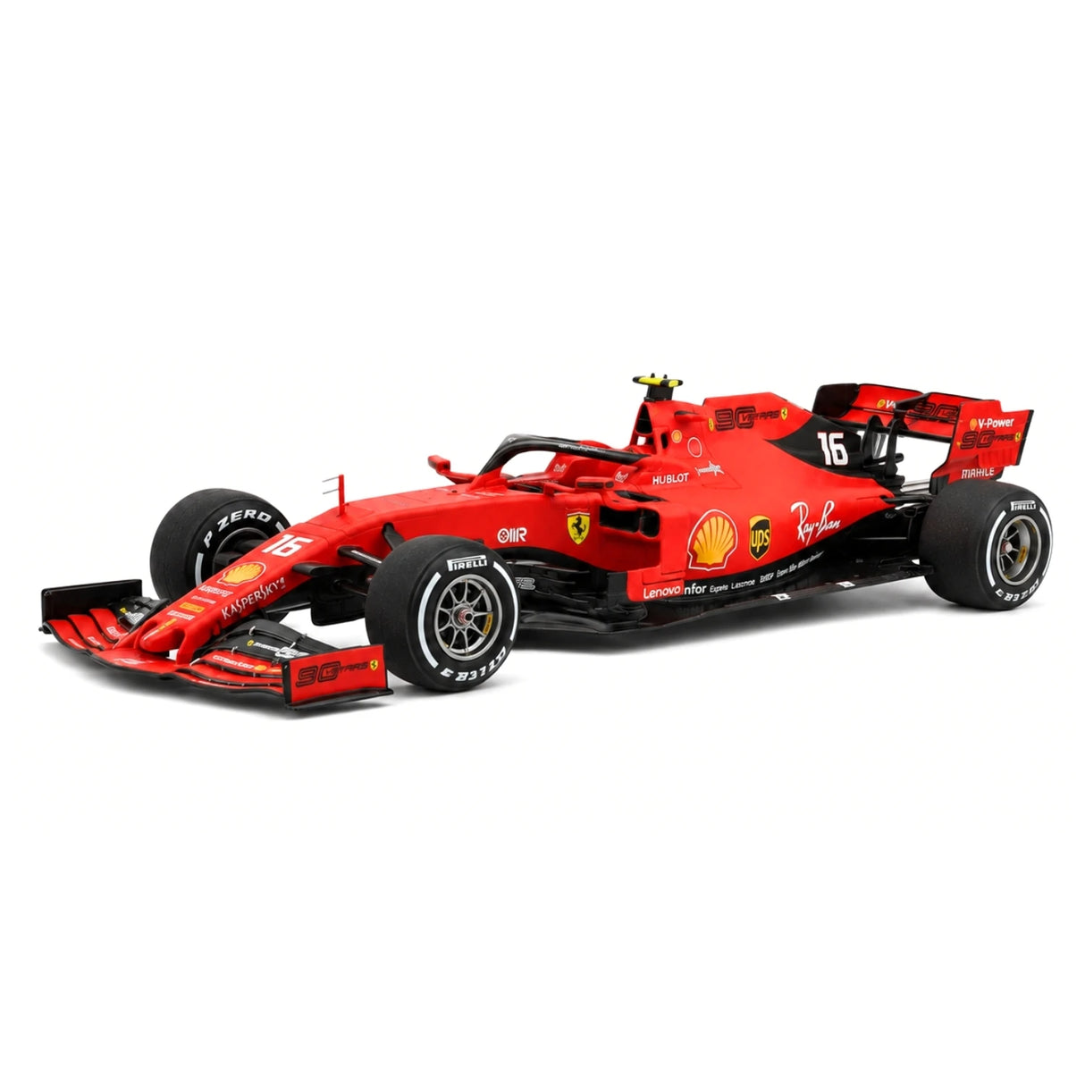 1:18 Ferrari 2019 SF90 #16 이탈리아 GP 몬자 샤를 르클레르 F1 룩 스마트 수지 모델 자동차 - 뷰 16