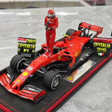 1:18 Ferrari 2019 SF90 #16 이탈리아 GP 몬차 샤를 르클레르 F1 룩 스마트 수지 모델 자동차 - 뷰 4
