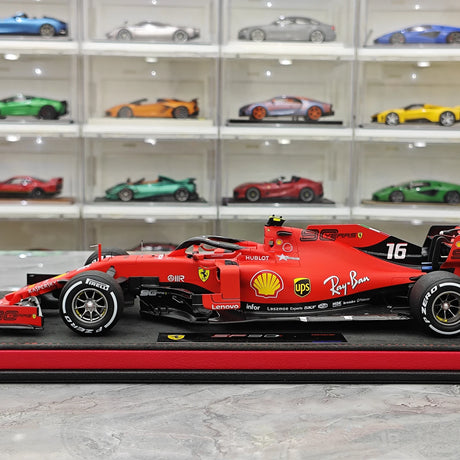 1:18 Ferrari 2019 SF90 #16 italienischer GP Monza Charles Leclerc F1 Resin-Modell von Look Smart – Ansicht 5