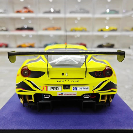 [Look Smart] 1:18 Ferrari 2022 488 GT3 Evo Iron Dames #71 Model Car Resin / Closed Body
