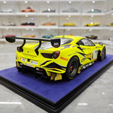 [Look Smart] 1:18 Ferrari 2022 488 GT3 Evo Iron Dames #71 Model Car Resin / Closed Body