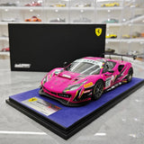 [Look Smart] 1:18 Ferrari 2022 488 GT3 Evo Iron Dames #83 Model Car Resin / Closed Body
